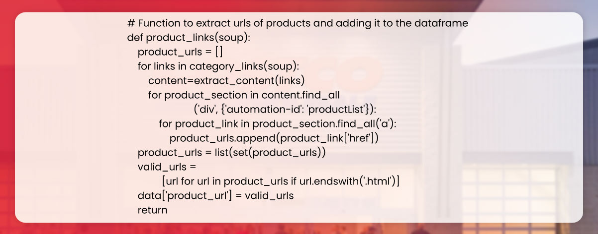 Function-to-Extract-Product-Links